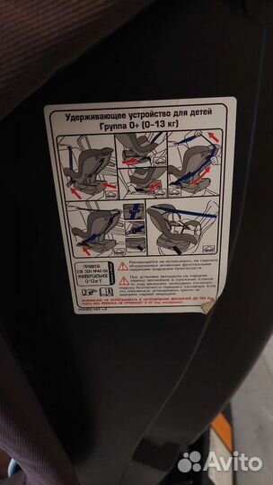 Детское автокресло от 0 до 18
