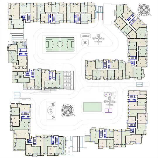 2-к. квартира, 90,1 м², 8/10 эт.