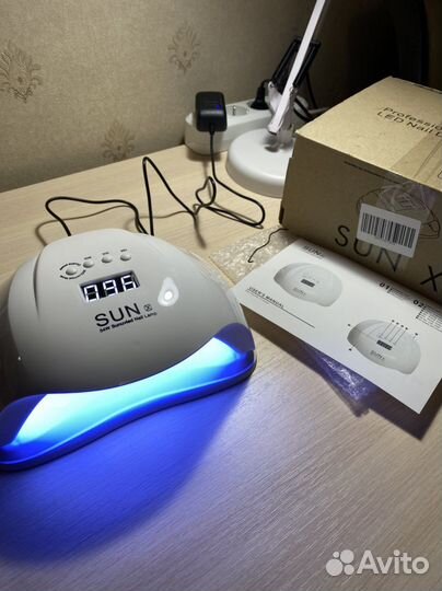 Продам новую лампу для маникюра Sun X UV/LED 54 Вт