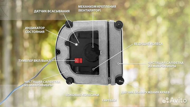 Робот мойщик окон bist