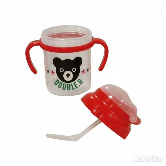 Поильник, чашка-непроливайка 200 мл miki house