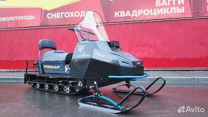 Снегоход promax yakut long 500 4T 15 black/blue