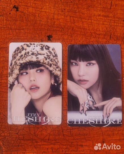 Карточки itzy, cheshire