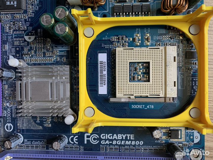 Материнская плата gigabyte GA-8GEM800 Socket478