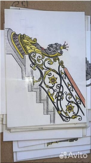 Перила для лестниц