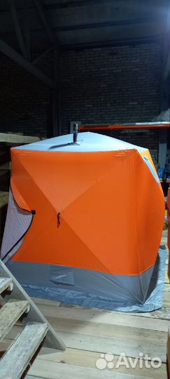 Палатка зимняя 3 слоя, утепленная 3024A