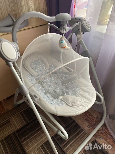 Детские электронные качели