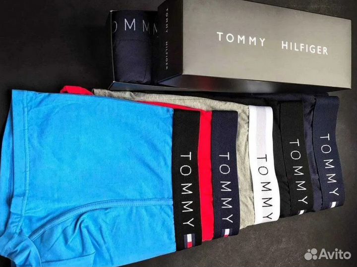 Трусы Tommy Hilfiger мужские боксеры хлопок