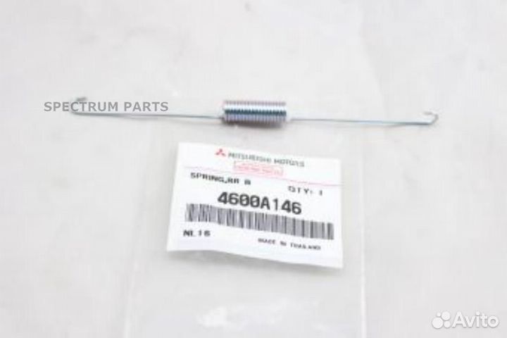 Пружина здн.торм.колодок К рычагу, правая mitsubis