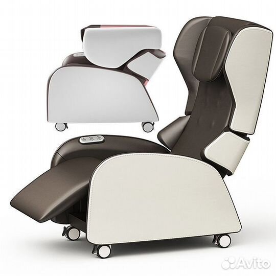 Массажное кресло складное бирюзовое