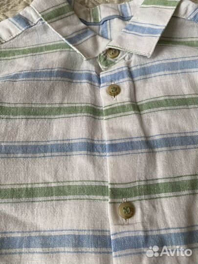 Новая Рубашка для мальчика Mothercare р.104-110