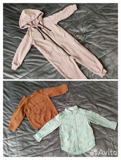 Фирменные вещи для мальчика 86 Bungly boo, hm