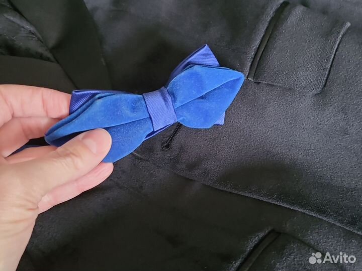 Бархатный пиджак Gulliver + футболка Kiabi