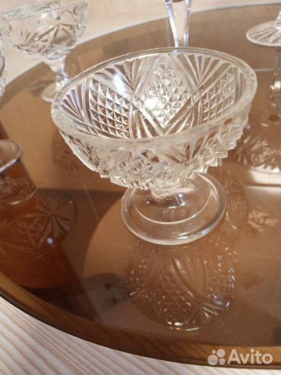Хрустальные креманки СССР