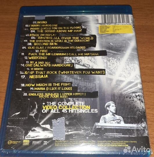 Scooter – Live In Hamburg Blu-ray