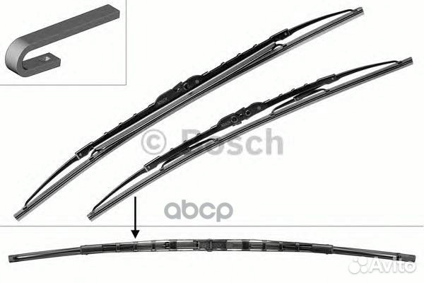 3 397 010 280 щетки к-т 600/24' + 575/23' VW T