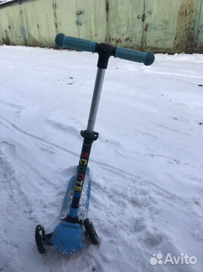 Самокат детский трехколесный бу