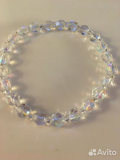 Браслет стеклянные бусины