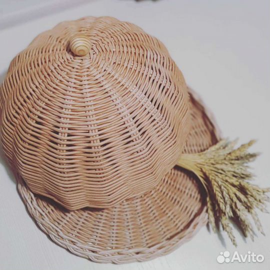 Хлебница плетеная