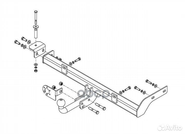 Фаркоп VAZ69 AvtoS