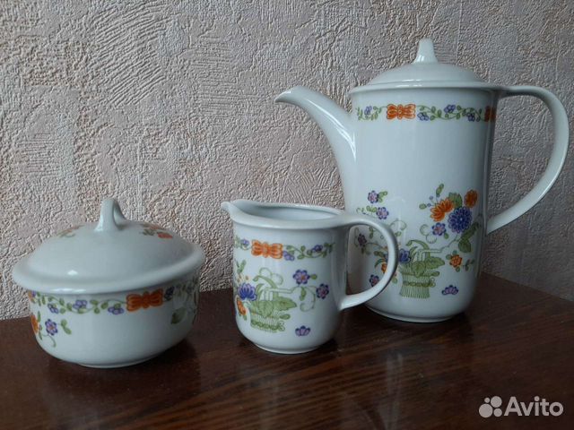 Кофейный сервиз гдр на 6 персон