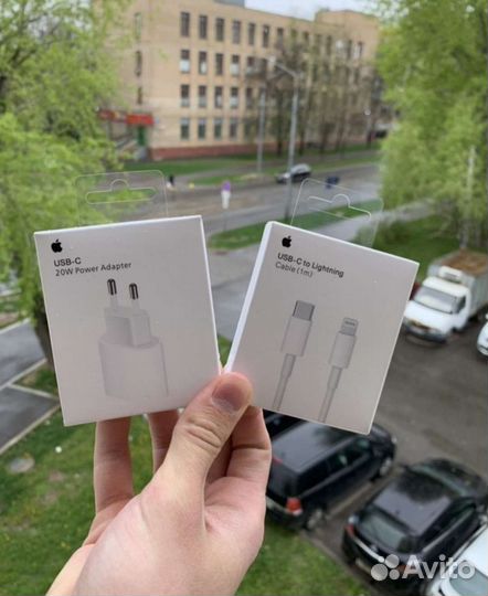 Новое зарядное для Apple iPhone USB C