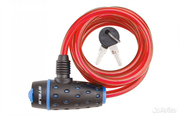 Трос замок для велосипеда 8х1800мм