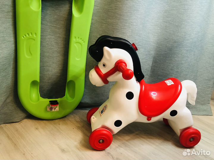 Лошадка качалка каталка Pilsan