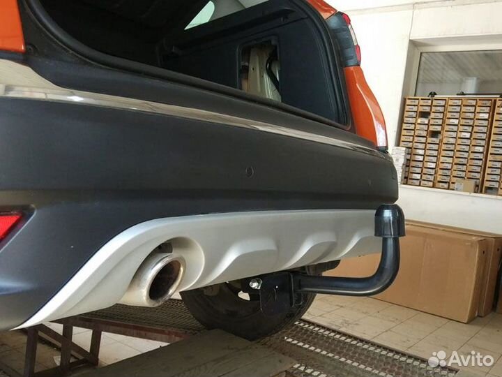 Фаркоп установка тсу Renault Duster II, 2021+ Riva