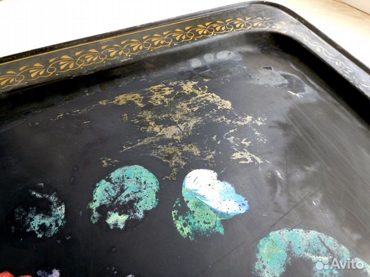 Поднос Жостово на реставрацию