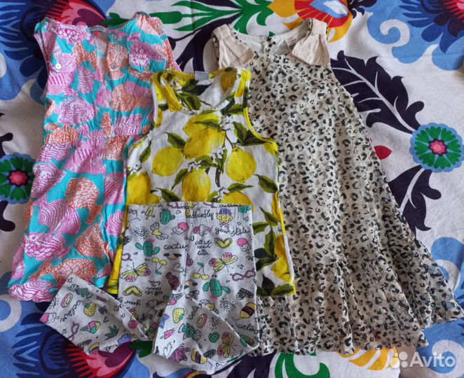 Детские вещи пакетом на девочку размер 92