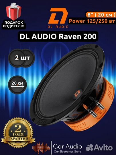 Акустическая система DL Audio Raven 200 20см 8