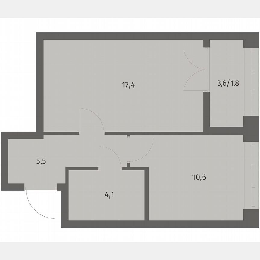 1-к. квартира, 39,5 м², 9/11 эт.