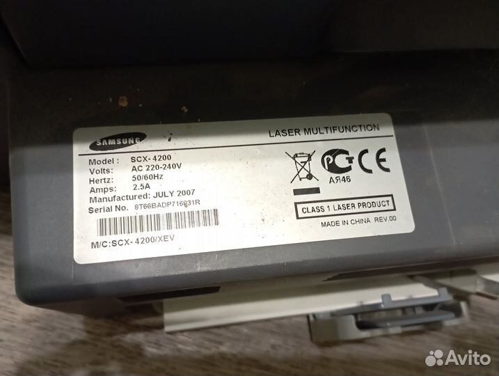 Принтер samsung scx 4200