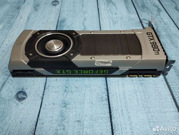 Видеокарта GTX 980Ti 6gb