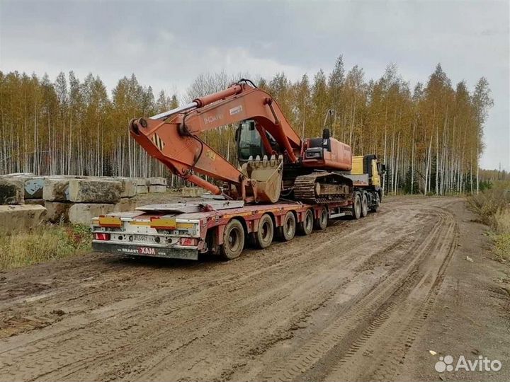 Аренда трала для грузоперевозок. Услуги трала