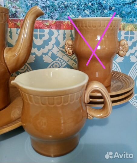 Сервиз кофейный СССР зик