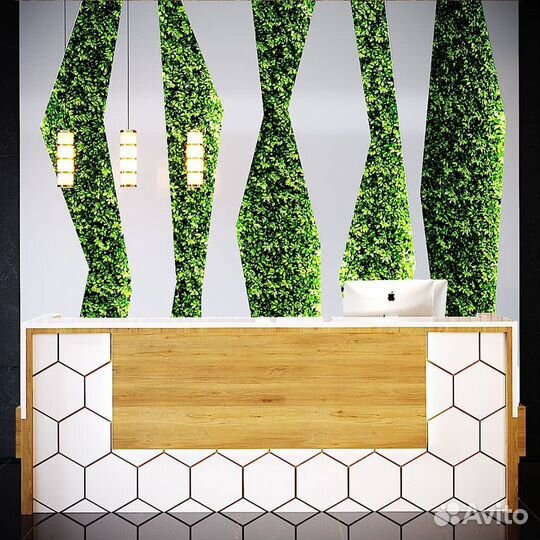 Ресепшн для Салона красоты, Стойки ресепшн