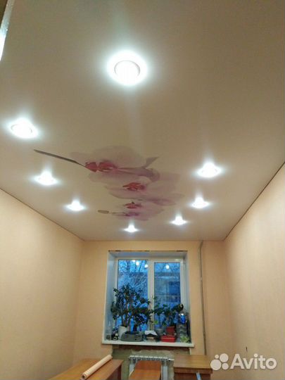 Натяжные потолки 