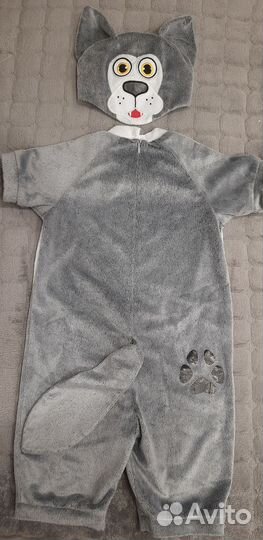 Новогодний костюм волка 104