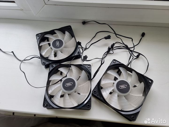 Комплект вентиляторов deepcool cf120c