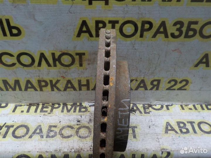 Диск тормозной передний вентилируемый Chevrolet L