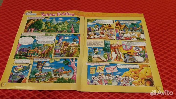 Журнал-комикс Käseblatt на нем. языке