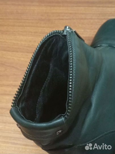 Полусапоги натуральная кожа