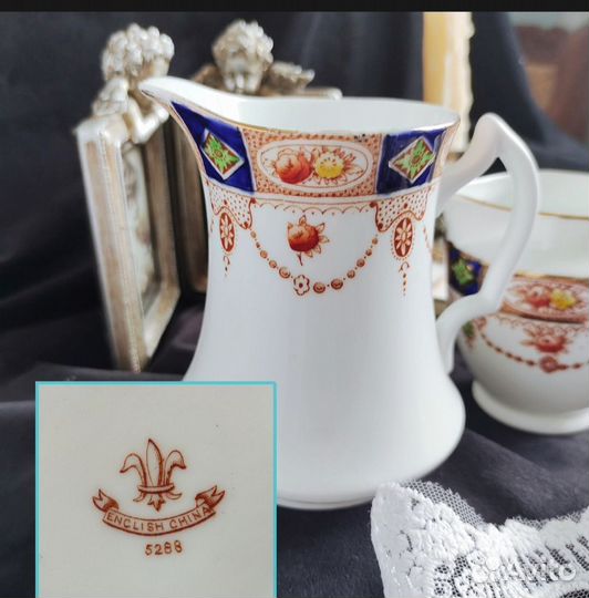 Молочники антикварные Англия