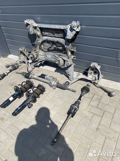 BMW 3 G20 G21 подрамник рейка кулак полуось