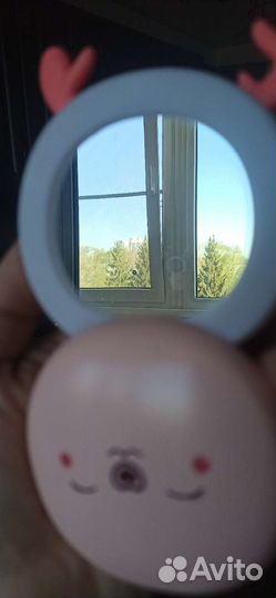 Зеркало с подсветкой маленькое