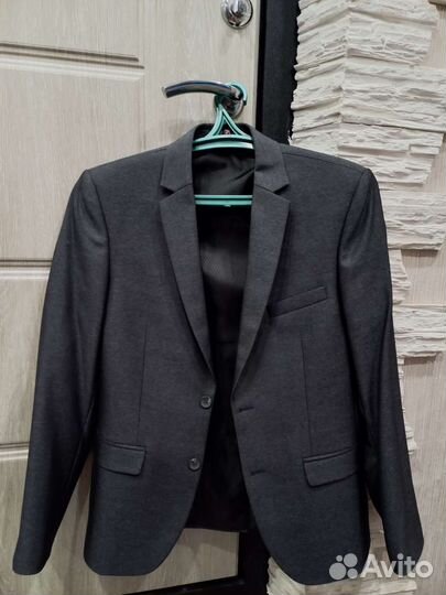 Пиджак школьный для мальчика 164