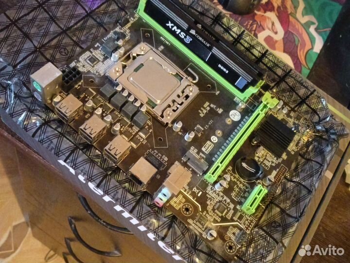 Материнская плата 1356 комплект