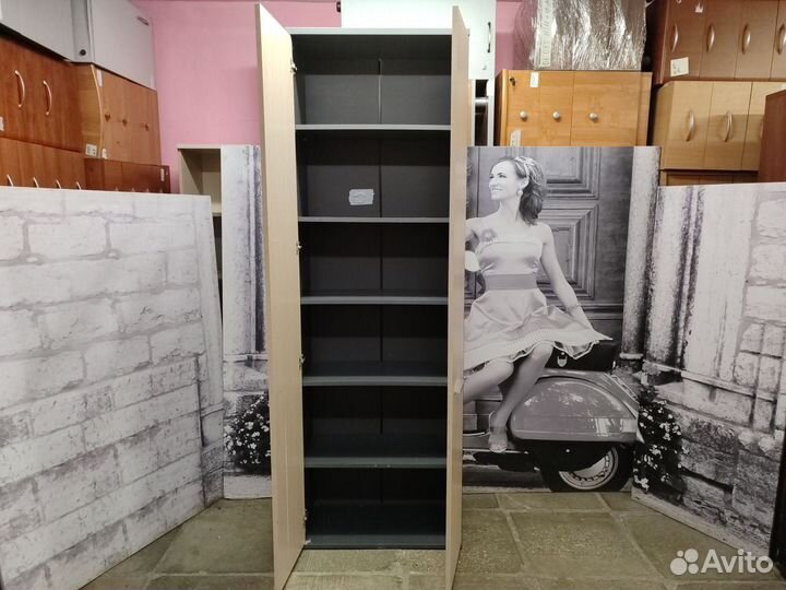 Шкаф офисный 6 секций, закрытый бу 14-422